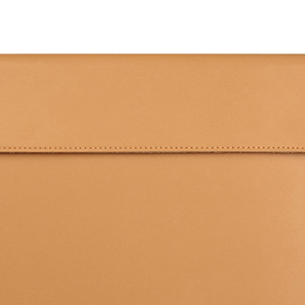 För OS X Laptopväska Kuvertstil PU Läder Exakt Storlek Multifunktionell Laptopfodral för 13 Tum Enheter Brun PU Läder Horisontell Stil