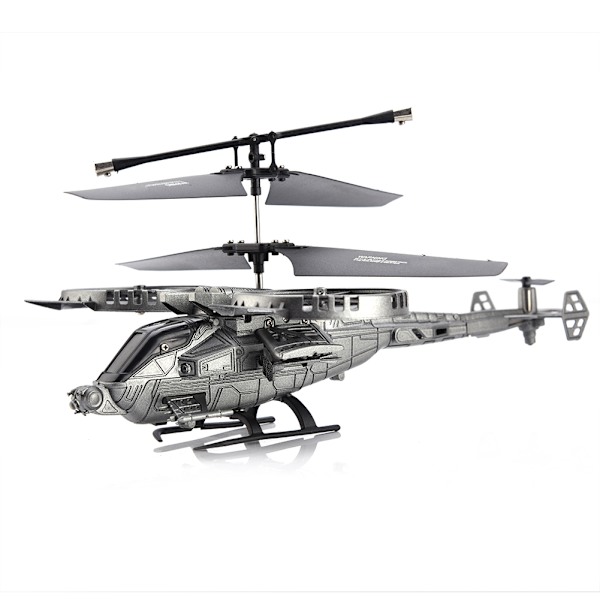 Precision Control Fjärrkontroll Helikopter, Realistisk Militär Design Höjd Håll Inomhus Leksak för Barn Vuxna