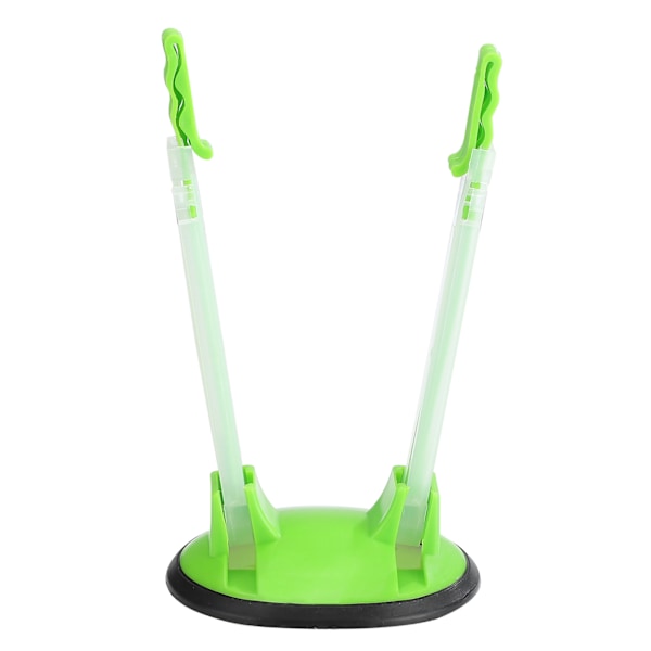 Justerbart Ställ med Armar för Plastpåsar, Kompakt & Vikbar Design, Handsfree Påshållare, Spillfri Matförvaring, Återanvändbarhet & Miljövänlig (10.2 x