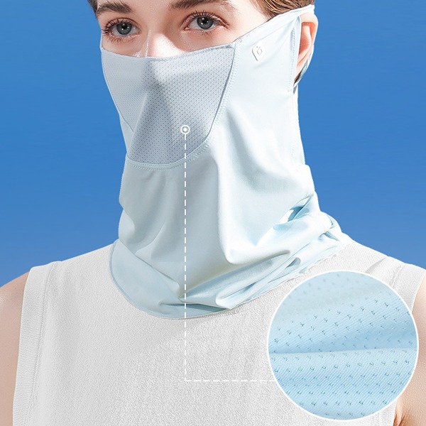 Halsduk Mask UPF 50 Solskydd för Män & Kvinnor,