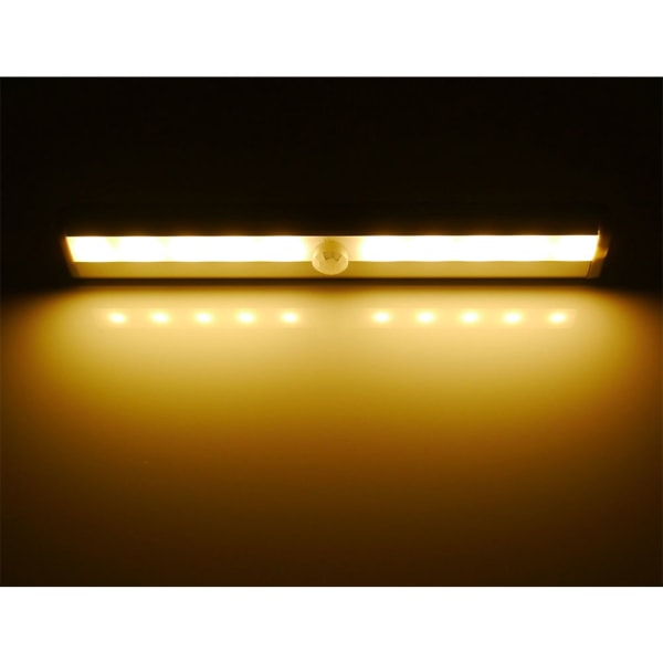 Rörlig sensor garderobsbelysning bärbar 10LED trådlös skåp