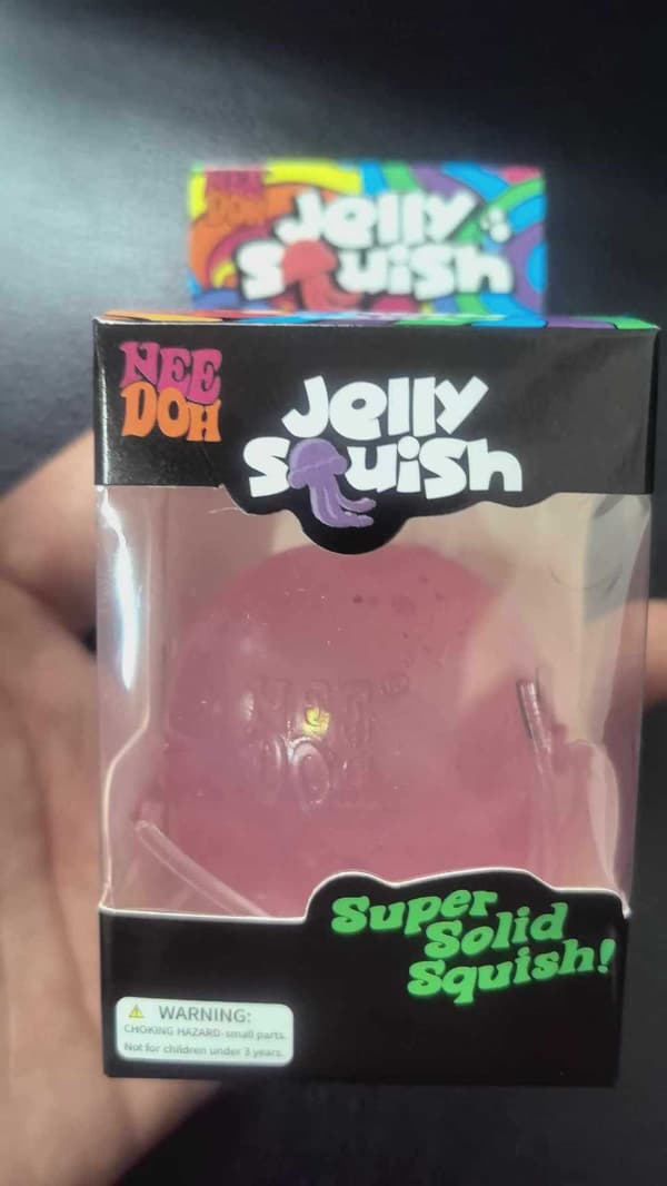 Needoh Meduusa Puristuslelu - Pinkki