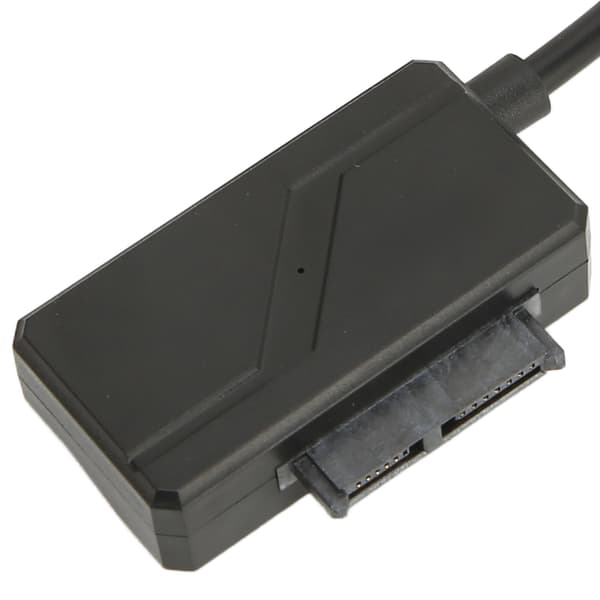 Stabil USB-drivenhetskabel Slimline SATA Laptop Adapterkabel USB till SATA Adapter Hög kvalitet Hållbar Ingen extern strömförsörjning Kompatibel med extern