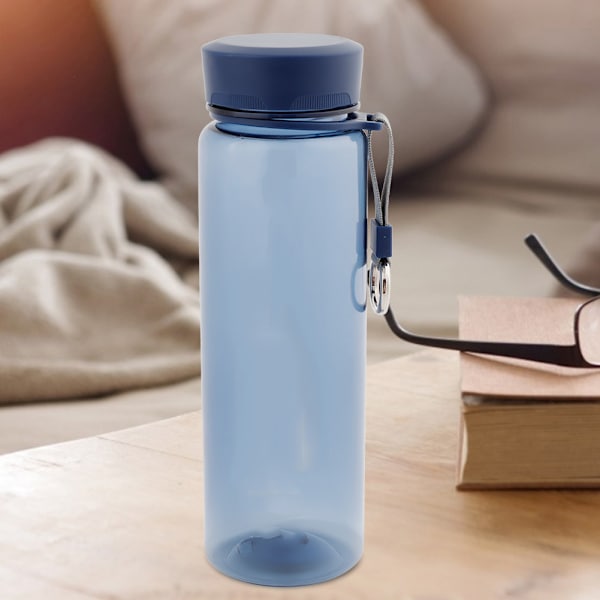 550 ml bärbar vattenflaska läcksäker drickskopp (blå)
