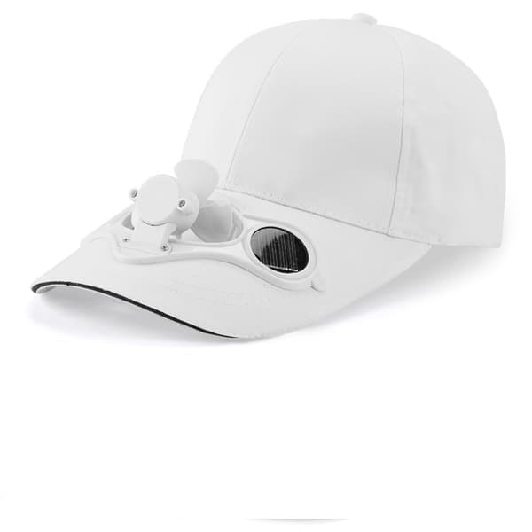 Unisex Baseball Cap med Solblæser Solhat Åndbar Bomuldsskygge
