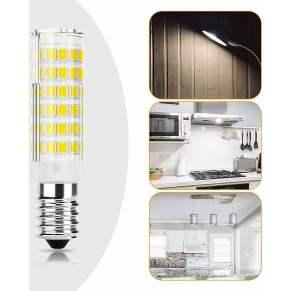 E14 LED Pære 5W Hætte, 50W Halogenækvivalent, 550LM, Kold Hvid 6