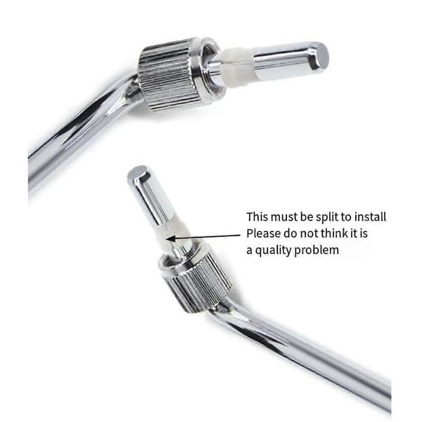 Soitintarvikkeet Sähkökitaran laitteisto Double Shake Tremolo System Rocker Handle Tremolo Arm Musta