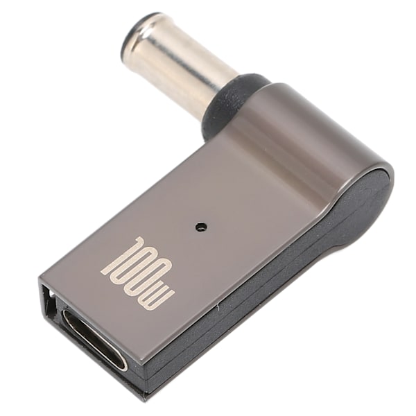 PD till DC Adapter för Lenovo Bärbar 100W 5A Typ C Hona till Hane Laptop Aluminiumlegering PD Laddningsadapter 6.0x1.4mm