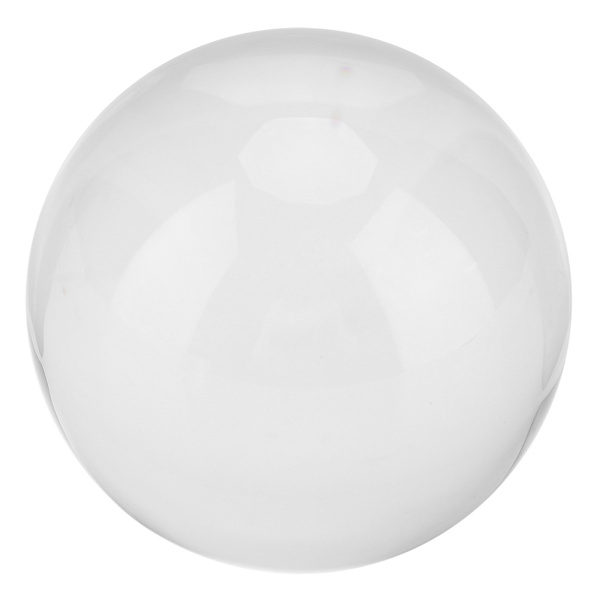 8 cm klar kristallkula transparent galaxier sfär förmögenhetskula