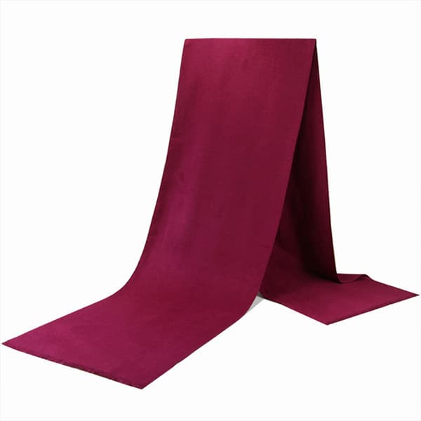 Polyester mikrofiber, komfortabelt vinterutstyr, et must i kaldt vær wine red