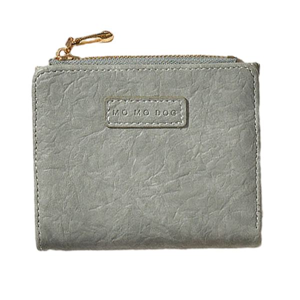 Liten bifold plånbok, PU-läder plånbok kontantficka kort