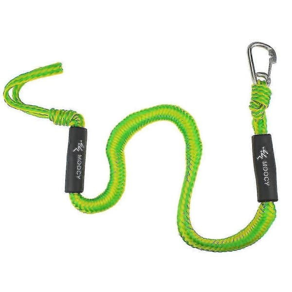 2-pack Båt Bungee Dock Line Med Krok Förtöjningsrep Båttillbehör För Båtar Ponton Jet Ski Wav