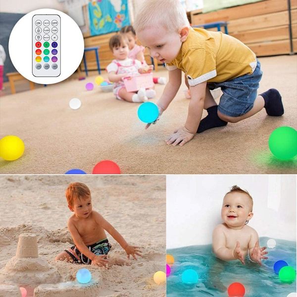 LED Spa Ljus Flytande Pool Ljus IP68 Vattentät Färg