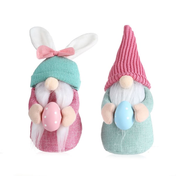 Påskhare Faceless Docka med Påskägg Påsk Gnomes