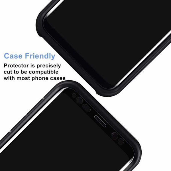 Samsung S20 Plus Privacy FullFrame Härdat glas 0.26mm 3D 9H Transparent