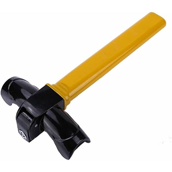 (1 stk.) (Farve: Sort/Gul) Universal Heavy Duty Security Ste