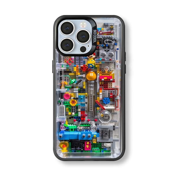 Mekanisk Mario Telefondeksel - Kompatibel med iPhone 13 Pro C