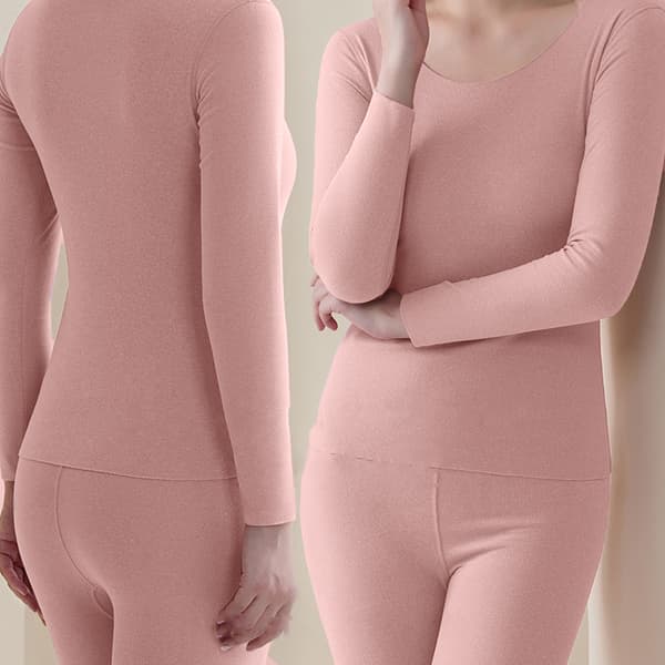 Dame 3-delt Langærmet Toppe Rund Hals Stretch Fitted Underscrubs Lag Tee Shirts Toppe