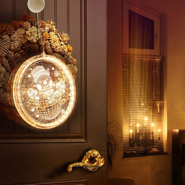 Christmas Decorative Window Light, Backdrop String Lights for