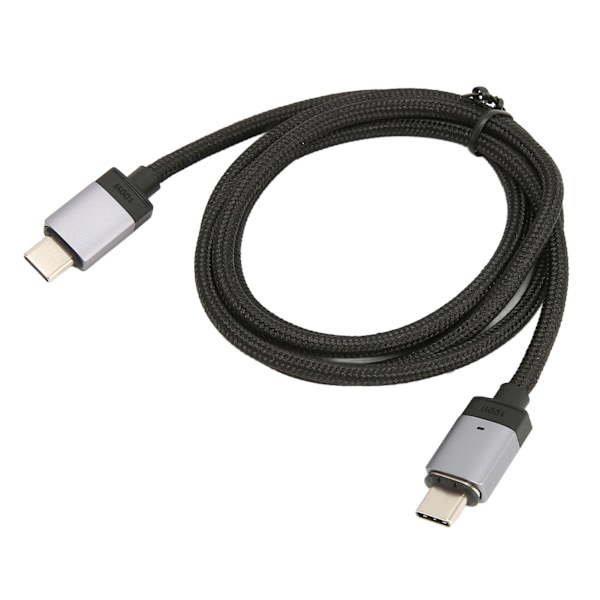 USB C Magnetisk Laddningskabel 99cm 20V 5A 100W Laddning LED-indikator Magnetisk USB C-kabel för Laptop Surfplatta Telefon