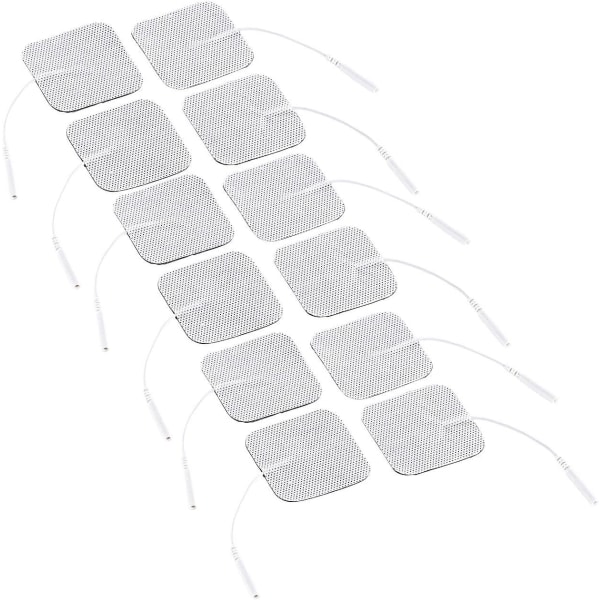 TENS elektroder: set med 3 elektrodkuddar för stimulering