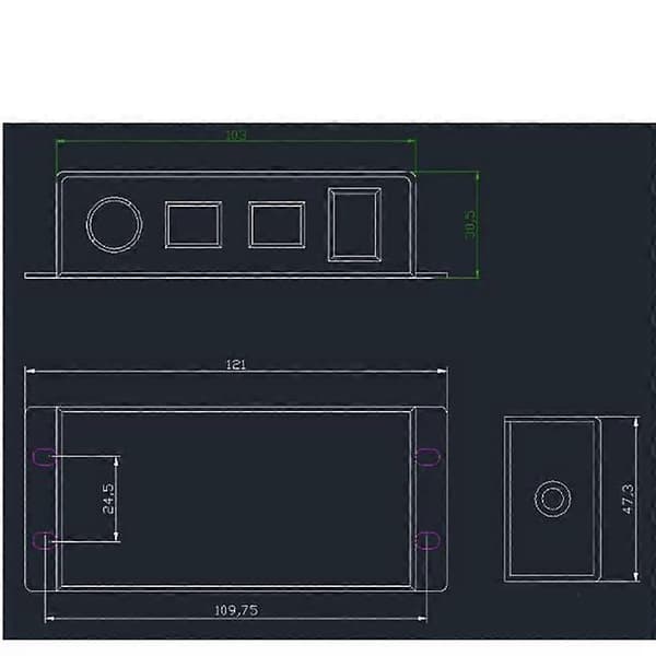 DC 0-10V Dimmerbryter Seriebar Synkroniseringskontroller PÅ/AV for 0/1-10V Dimbar LED-driver Elektronisk