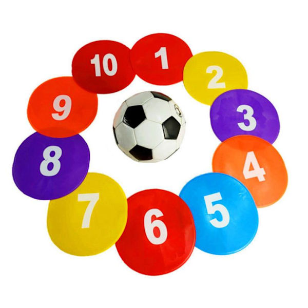Fotbollsträningsutrustning Digital Sign Disk Plane Mat