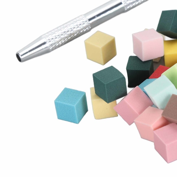 Ombre Nail Art Svampar Aura Nail Art Verktyg Mjuka Svampmaterial Med Justerbart Klohandtag Mini Nagelsvampar Lätta Att Använda Hållbara Lätta