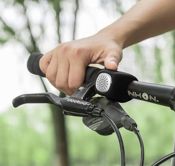 Elektriske cykelklokker, elektronisk cykelhorn, mini buzzer klokke E-Bel