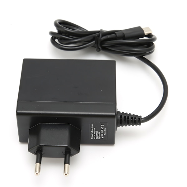 Ersättningsströmadapter för Switch Snabbladdning och Säker USB‑C Ström AC-laddare EU-kontakt