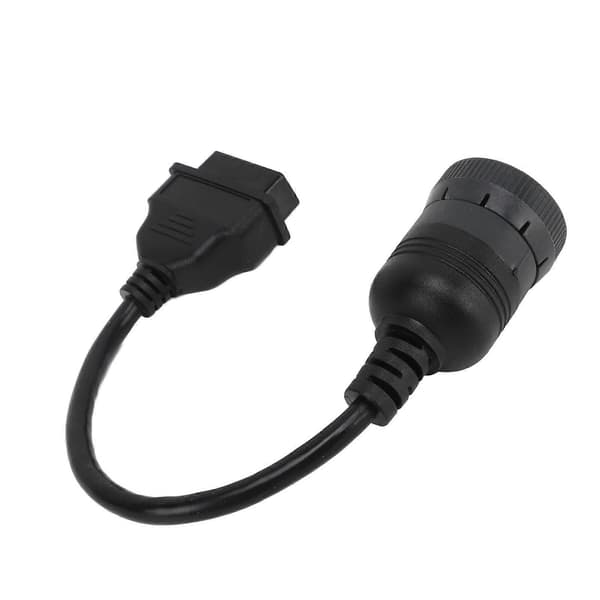 Lastebil Diagnose Grensesnitt Adapter 16 Pin OBD2 9 Pin Adapterkabel Bildiagnoseverktøy