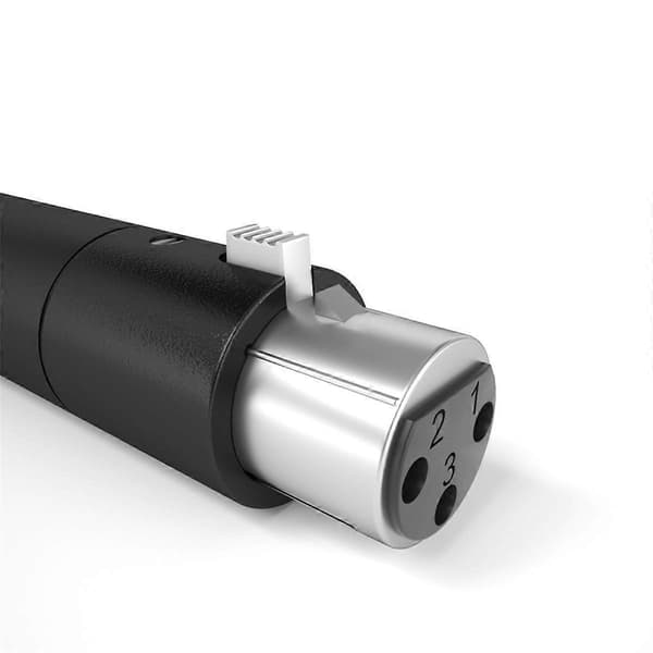Professionel XLR 3-benet 48V Phantom Power Adapter til dynamisk mikrofon 28Db Gain PreAmp Adapter