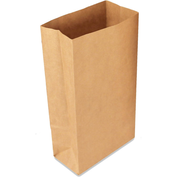 24 Kraftpapiertüten mit 24 weihnachtlichen Aufklebern Schick