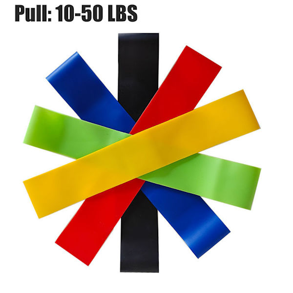 Fit Simplify Resistance Loop Exercise Bands med instruktioner