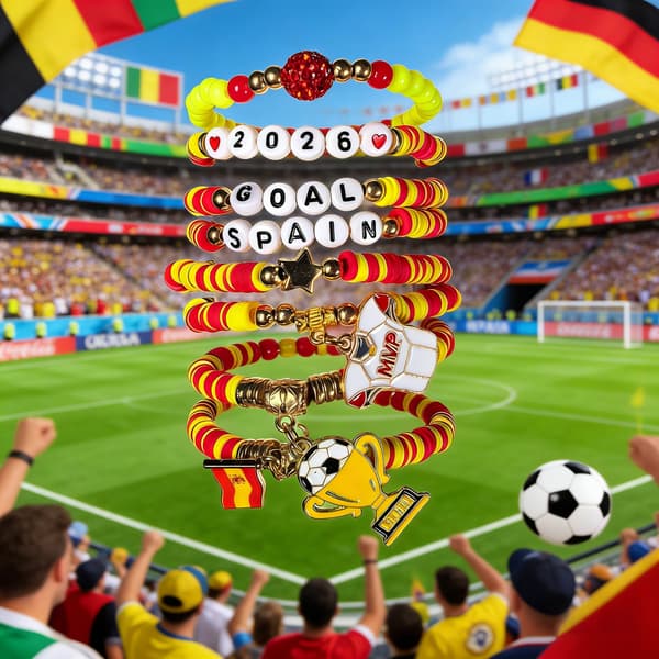 2026 USA-Kanada-Mexiko VM Spanien Armbandsset
