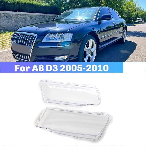 Bil Forlygte Cover Forlygte Gennemsigtig Cover Skal 4E0941003BE 4E0941003AE 4E0941003AD til A8 D3 2005-2010