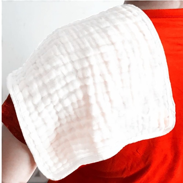 Comfy Cubs Muslin Burp Cloths Large 100% Bomull Hand Washcloths