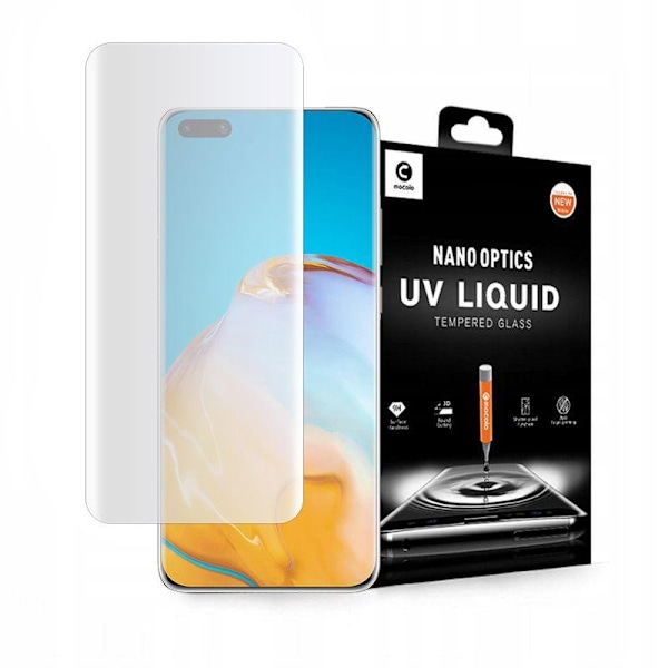 MOCOLO Härdat Glas Skärmskydd Uv Glas Huawei P40 Pro Clear