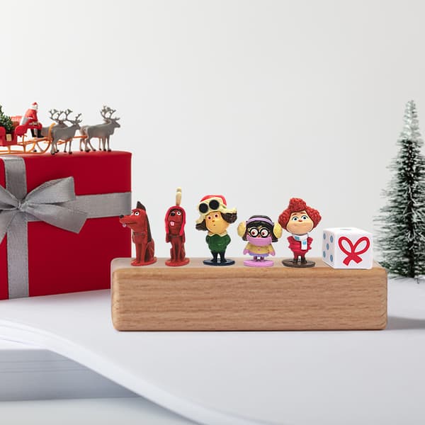 12 stk. Julekagepynt Action Figur Legetøjsdukker Sæt PVC Model Samlinger Juledekoration