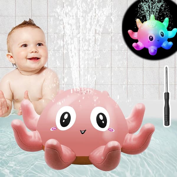 Baby Lysende Badeleke, Barnas Induksjonssprinklerleke, LED B