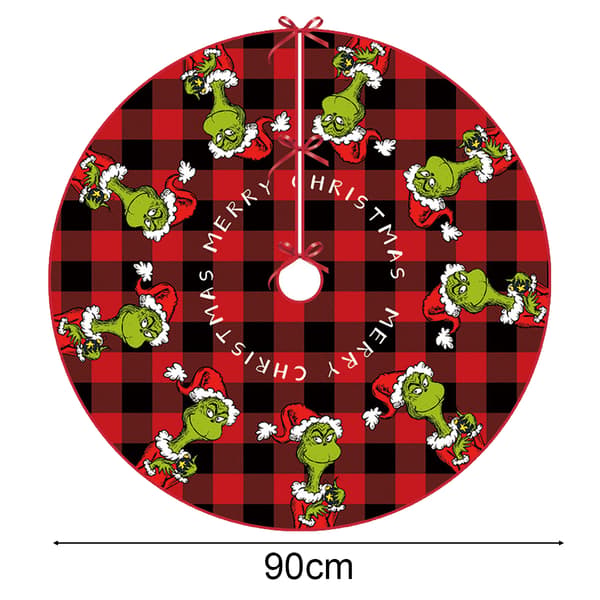 Julgransfot 90cm Julgransløper Julgranskjol