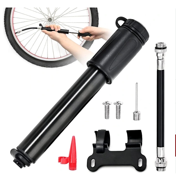 Cykelpump, Bärbar Högtrycks Minipump, För Landsvägscykel Och Presta