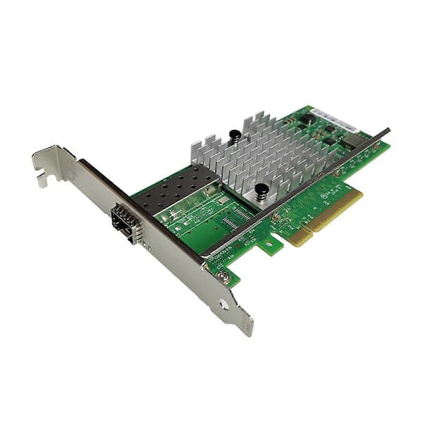 10G SFP+ netværkskort til værtscontroller PCI-E X8/kompatibel med X16 PCIe V2.0 (5.0 GT/S)