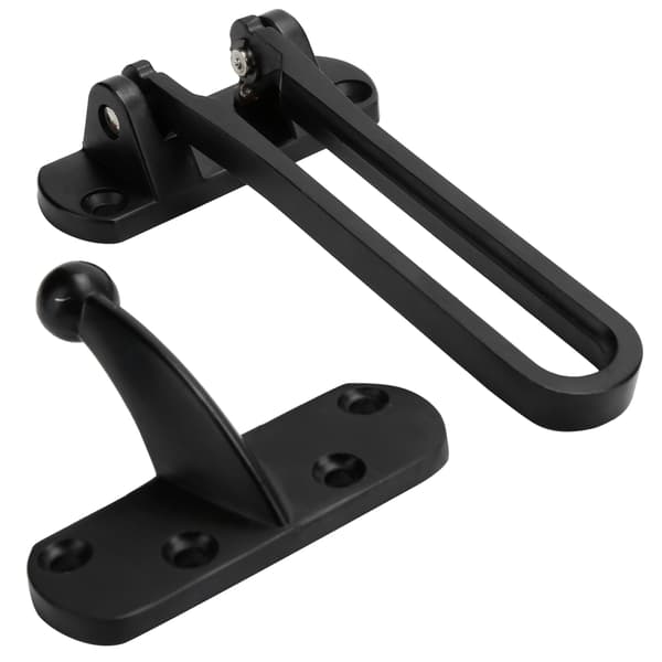 Barnsäker Dörrförstärkning Swing Bar Dörrvakt Hem Säkerhet Dörrlås Sekretess & Ventilationslås Solid Metalllegeringskonstruktion För Bostäder