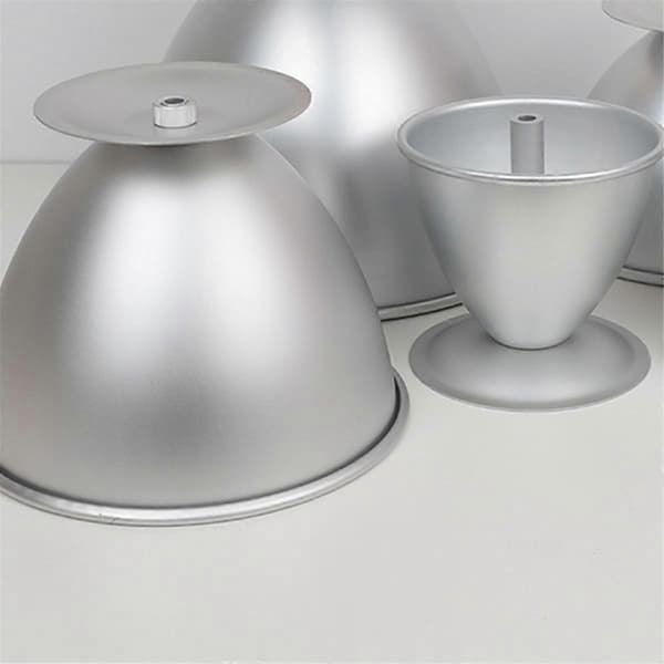 Aluminium Dukke Kageform Pande Dukke Kjole Kageform Kagepynt Tilbehør Form Halloween Form, 6 tommer