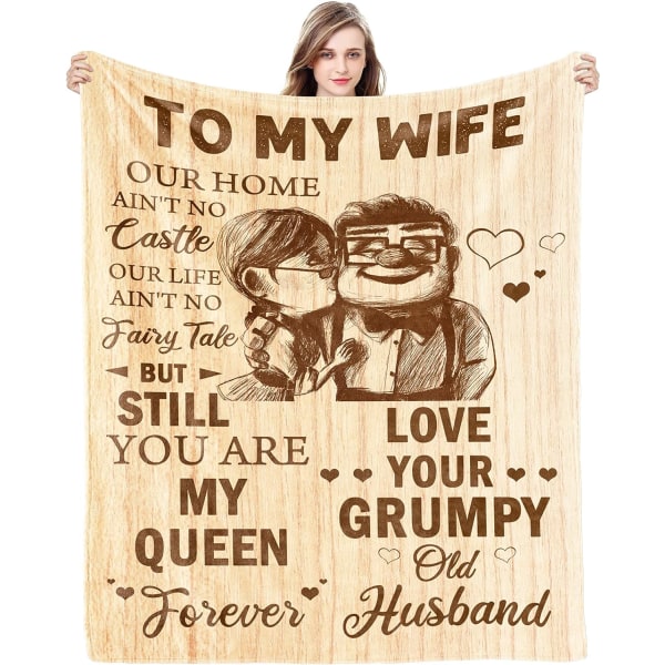 Gift for Wife from Husband to My Wife Blanket Wedding