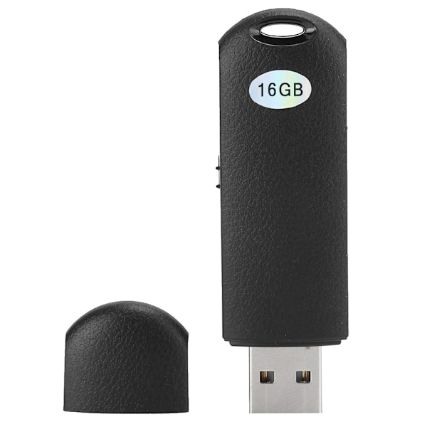 Q62 USB-minne Röstinspelare Hög Definition Brusreducering Bil MP3-spelare Inspelningspenna 16GB