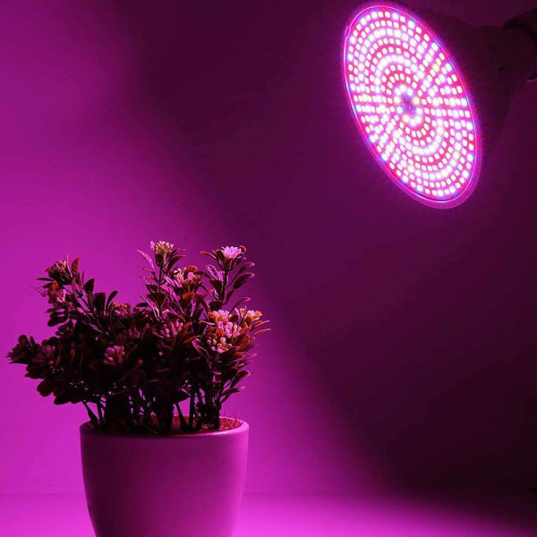 E27 E14 LED Hydroponisk Blomväxt Tillväxtlampa för