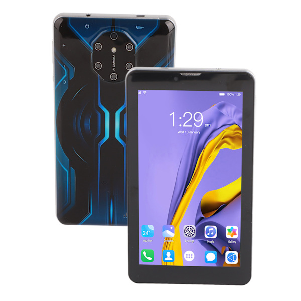 7-tums surfplatta 2G RAM 32G ROM Octa Core-processor Surfplatta PC för Android 10 100‑240V