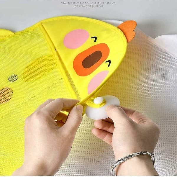 2 stk Badeleketøy Oppbevaringspose, Mesh Baby Leke Oppbevaringspose, Badeleketøynett, Leke Oppbevaringsnett, for Badeleketøy